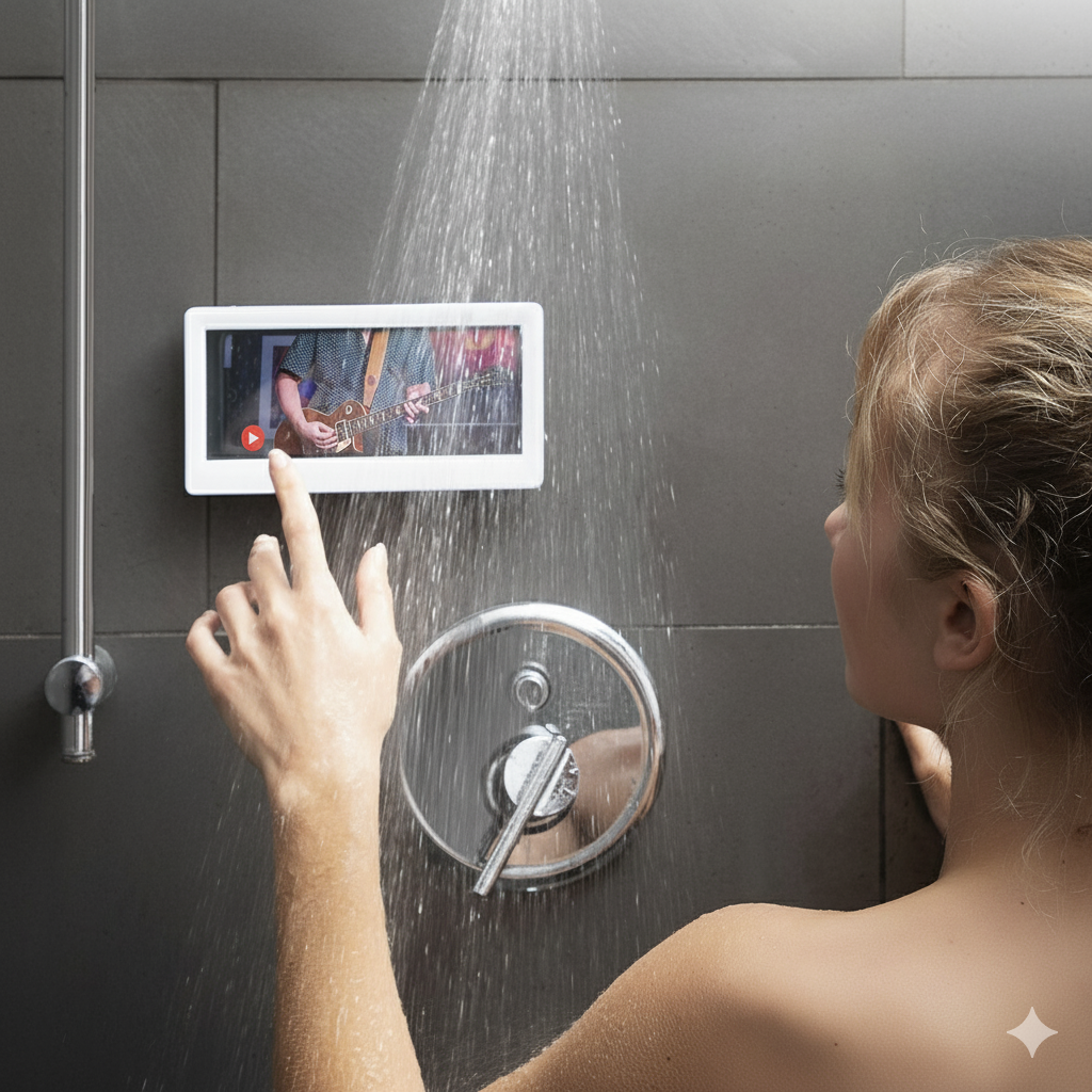 GLOBALIO™ Waterproof Shower Phone Holder