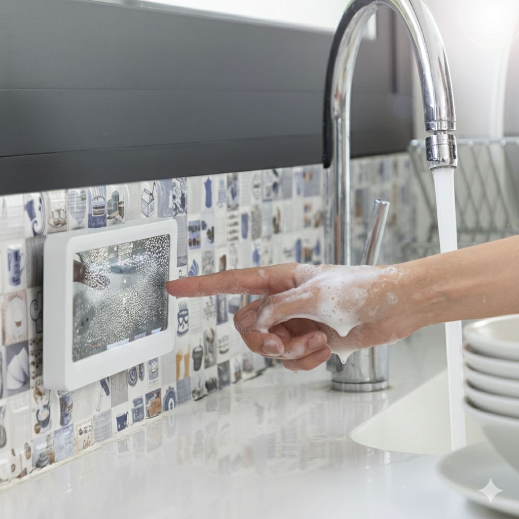 GLOBALIO™ Waterproof Shower Phone Holder