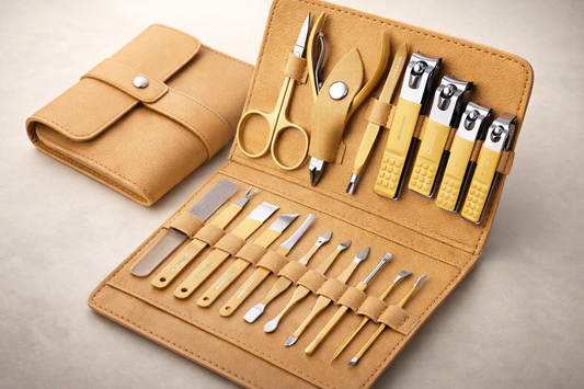 Professional Manicure & Pedicure Kit – 16 Pieces