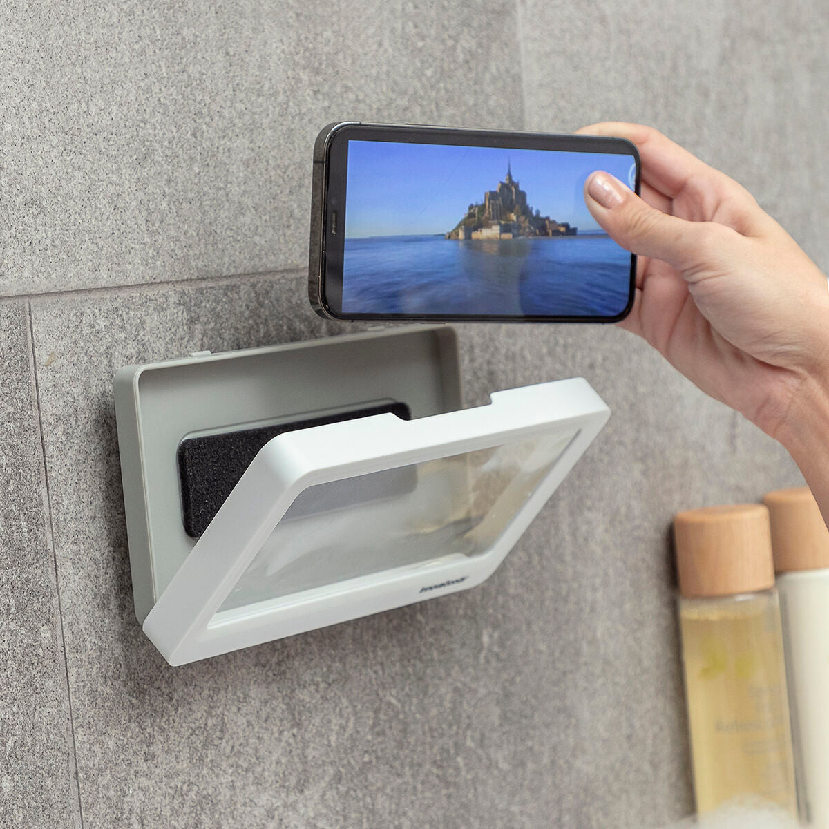 GLOBALIO™ Waterproof Shower Phone Holder
